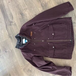 Columbia Men's Rugged Winter Burgundy Jacket